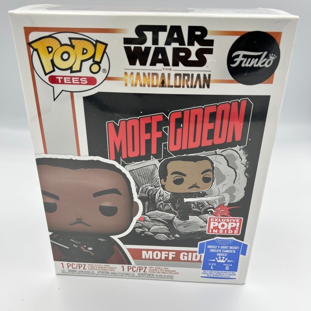 Star Wars‎ Mandalorian T-Shirt Set Mens Moff Gideon Grogu Graphic Tees Bundle